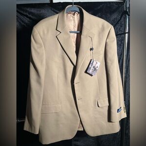Stanford Tan Suit Jacket 44Reg